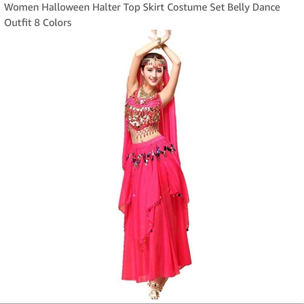 Belly dance costume